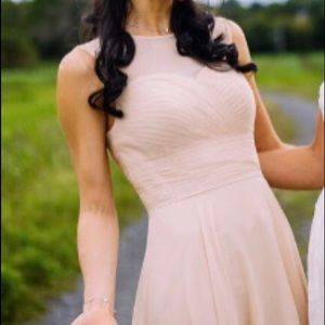 Azazie Bridesmaid Knee-Length Dress